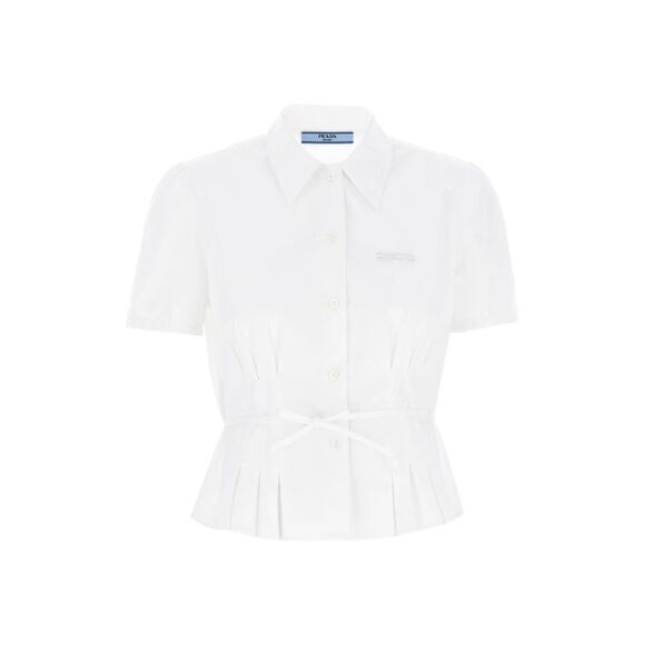 PRADA Sweaters - Prada Women Pleated Shirt